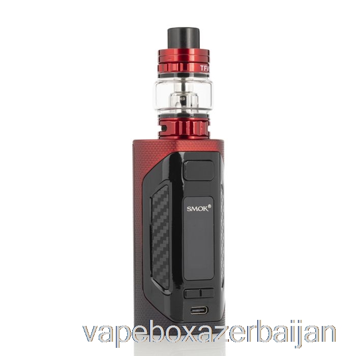 E-Juice Vape SMOK RIGEL 230W Starter Kit Black Red